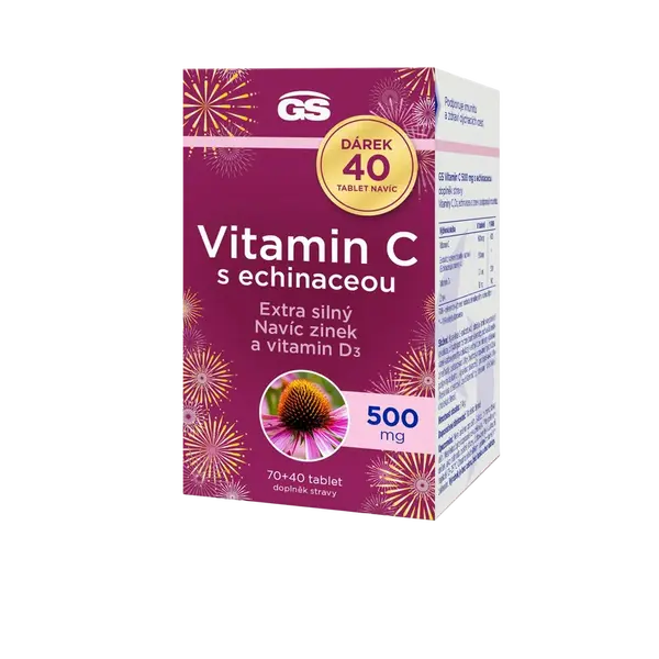 GS Vitamín C 500 s echinaceou 110 tablet