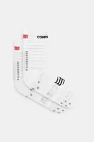 Ponožky Compressport Pro Racing Socks v4.0 Ultralight Run High - White/Alloy