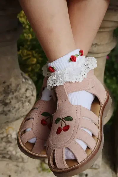 Detské semišové sandále Konges Sløjd ESMAA SANDAL SUEDE