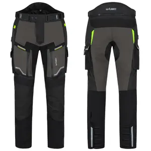 Moto kalhoty W-TEC Daimick černo-šedá M