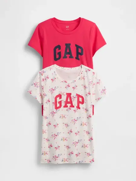 GAP dámske tričko s logom, 2 ks