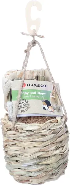 Flamingo Bucky košík pre hlodavce s maškrtami 1 ks