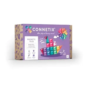 CONNETIX® Pastel Starter Pack magnetická stavebnice 64 ks