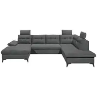 MID.YOU SEDACÍ SOUPRAVA, textil, barvy grafitu