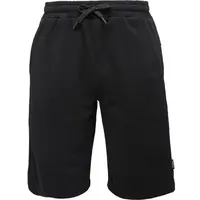 Willard BRUNYTO Pohodlné pánské úpletové šortky, černá, velikost