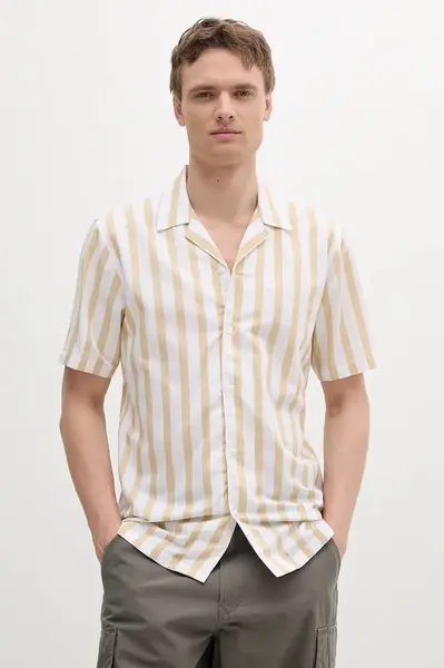 Košile s příměsí lnu Lindbergh