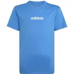adidas LINEAR TEE 160 J Dětské triko, modrá, velikost