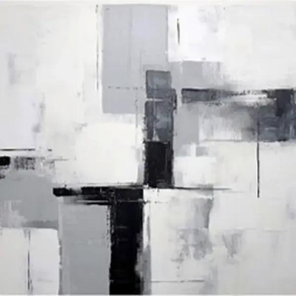 OBRAZ NA KOVU, abstraktní, 30/30/2 cm