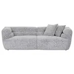Carryhome POHOVKA BIG SOFA, textil, černá, bílá