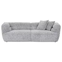 Carryhome POHOVKA BIG SOFA, textil, černá, bílá