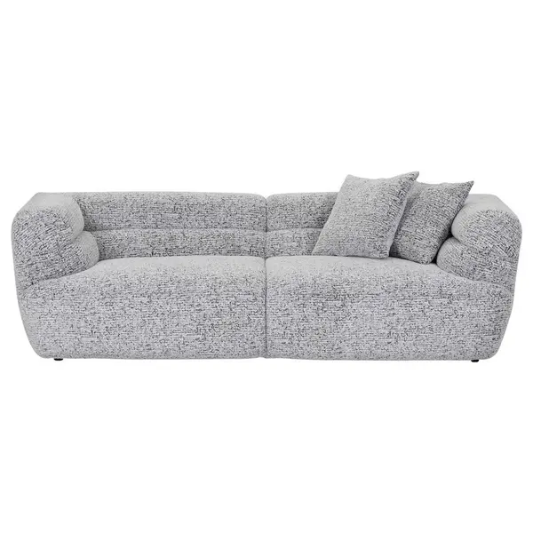 Carryhome POHOVKA BIG SOFA, textil, černá, bílá