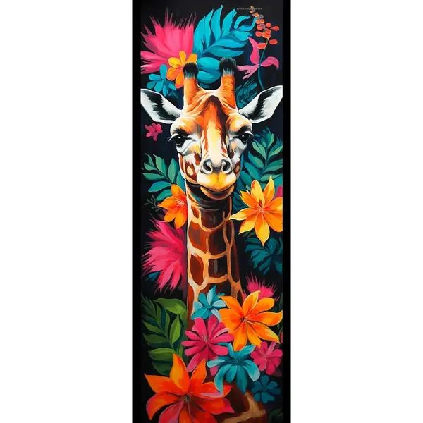 MALBA NA PLÁTNĚ, zvířata, 30/80 cm