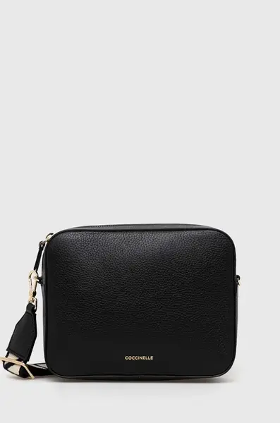 Kožená kabelka Coccinelle