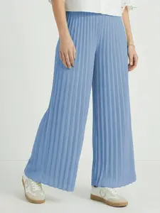 Guido Maria Kretschmer Women Nohavice 'Samantha'  modrá