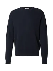 DAN FOX APPAREL Sveter 'Luis'  námornícka modrá