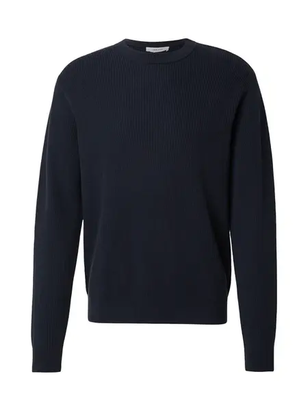 DAN FOX APPAREL Sveter 'Luis'  námornícka modrá