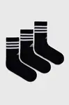 Ponožky adidas Performance Essentials 3-pack černá barva, IC1321