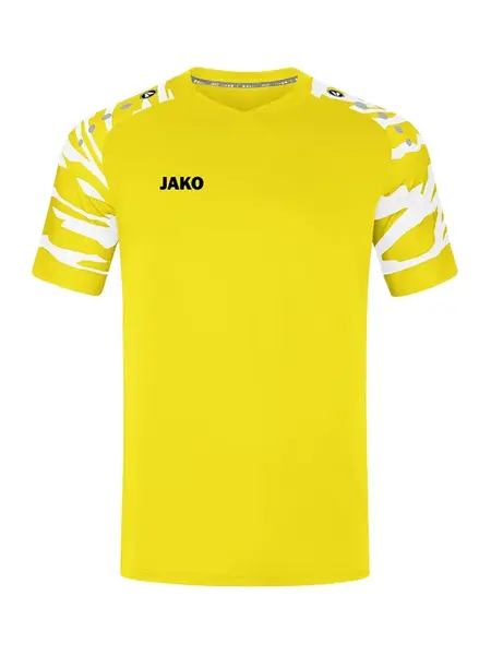 JAKO Funkčné tričko  žltá / striebornosivá / čierna / biela