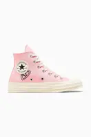 Kecky Converse Chuck 70 dámské, růžová barva, A07558C