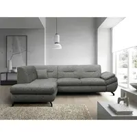 MID.YOU ROHOVÁ SEDAČKA, textil, šedá