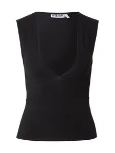 WEEKDAY Top 'Pia'  čierna