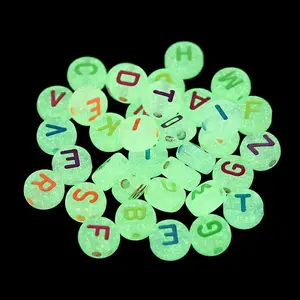 Transparent Luminous Acrylic Beads
