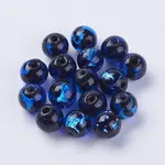Handmade Silver Foil Lampwork Beads
