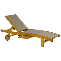 Gardenson ZAHRADNÍ LEHÁTKO dřevo, textil