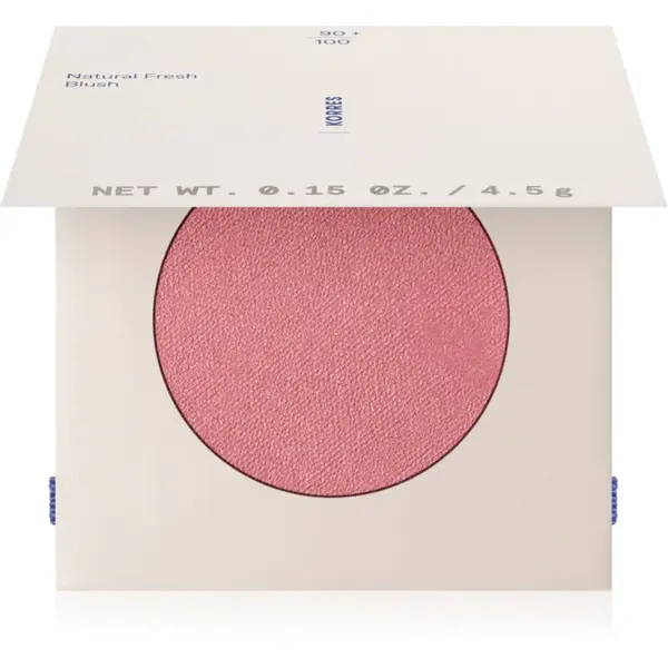 Korres Natural Fresh Blush kompaktná lícenka odtieň Dusty Rose 4.5 g