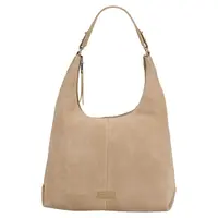 Dámská kožená kabelka přes rameno Burkely Viena - béžová
