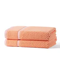 Sada 2 ks froté osušek MODENA meruňková 70 x 140 cm