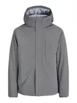 JACK & JONES Prechodná bunda 'EKEEN'  sivá