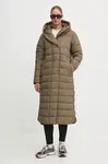 Bunda Didriksons STELLA dámská, zelená barva, zimní, 505538
