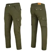 Moto kalhoty W-TEC Nuksan zelená 36/34