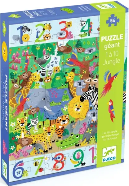 Vyhledávací puzzle Džungle - 54 pcs