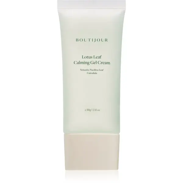 BOUTIJOUR Lotus Leaf Calming Gel Cream hydratačný a ukľudňujúci krém na posilnenie kožnej bariéry 80 g