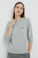 Tričko s dlouhým rukávem Calvin Klein Underwear šedá barva, 000QS6870E