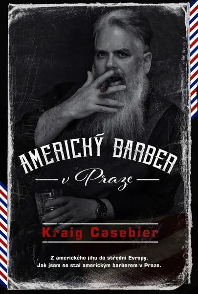 Americký barber v Praze (poškozená) - Kraig Casebier