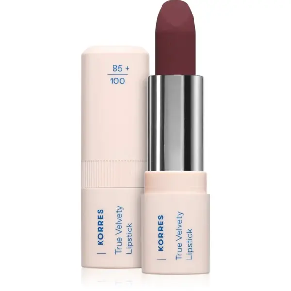 Korres True Velvety Lipstick krémový rúž so saténovým finišom odtieň Wine Red 3 g