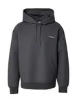 Carhartt WIP Mikina 'Alda'  čierna melírovaná / biela