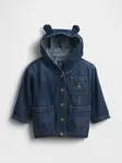 Dětská denim bunda GAP UltraSoft - chlapecká