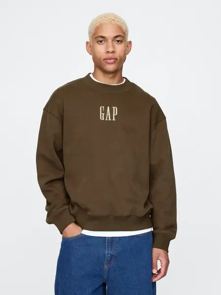GAP Oversize mikina s logem - Pánské