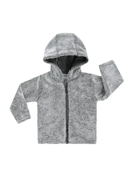 JACKY Prechodná bunda  sivá melírovaná