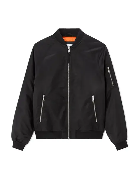 Černá bomber bunda Celio Mujames