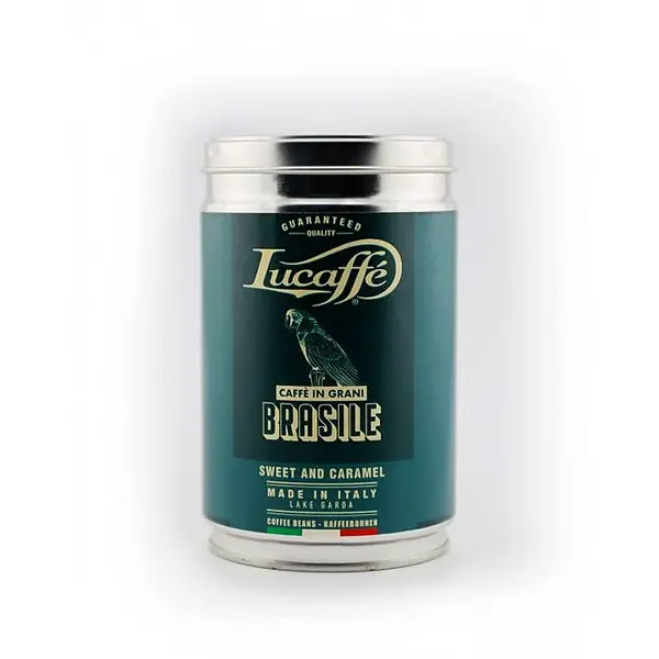 káva Lucaffé BRASILE zrnková - 250g plechovka