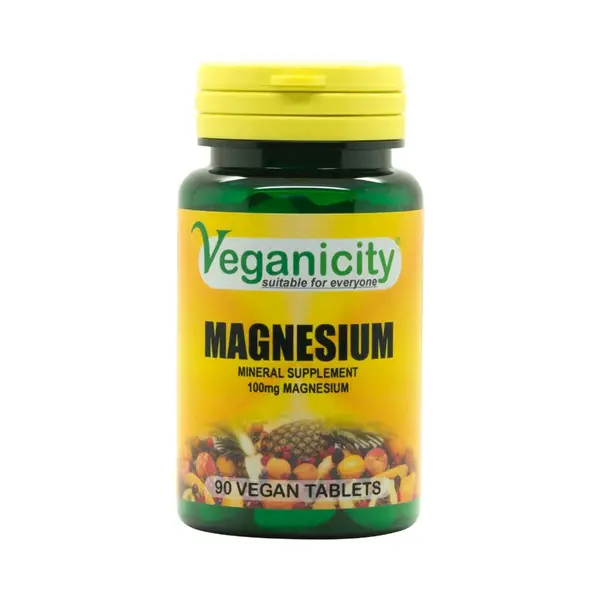 Veganicity magnesium (horčík) 100mg, 90 vegan tabliet