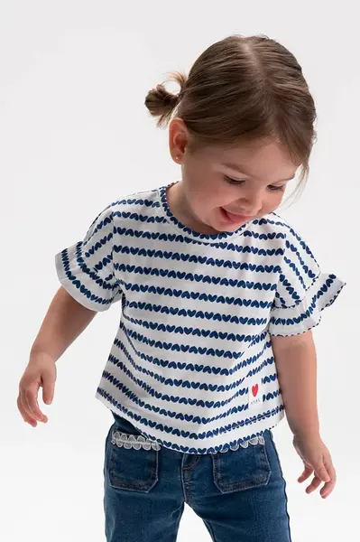 Dětské bavlněné tričko Mayoral