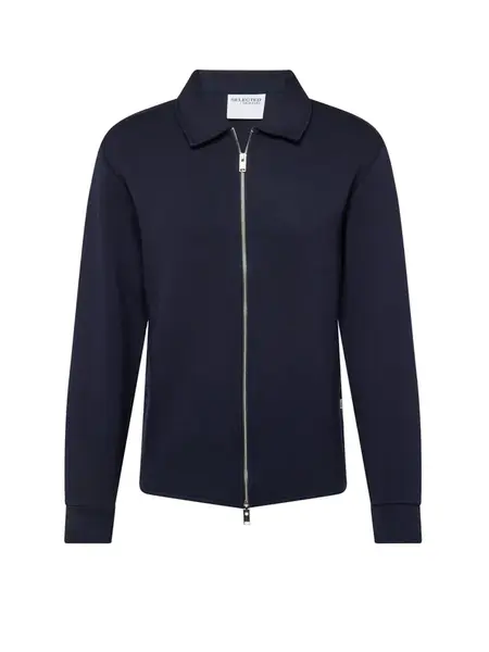 SELECTED Prechodná bunda  tmavomodrá