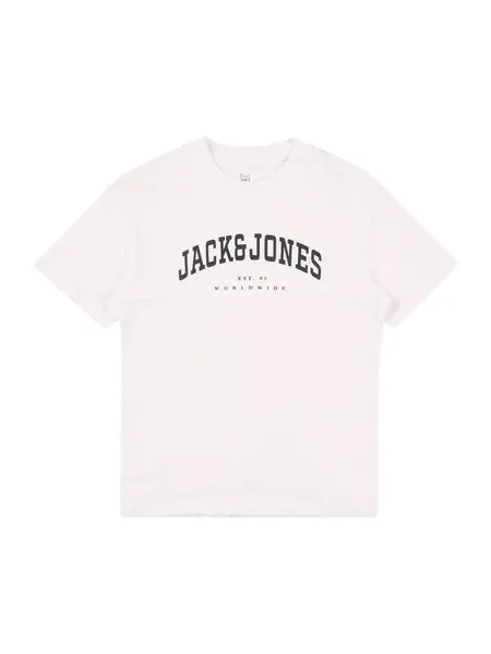 Jack & Jones Junior Tričko 'JJECaleb'  čierna / biela