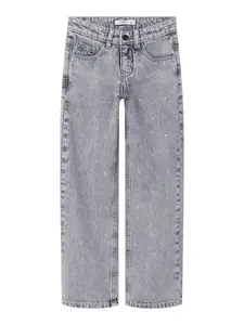 NAME IT Džínsy 'NKFROSE'  sivý denim